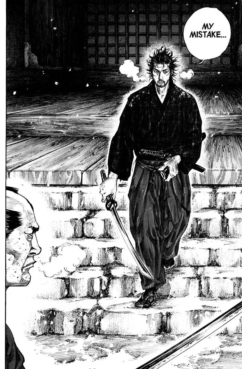 Vagabond manga, chapter 215, page 19 of 22