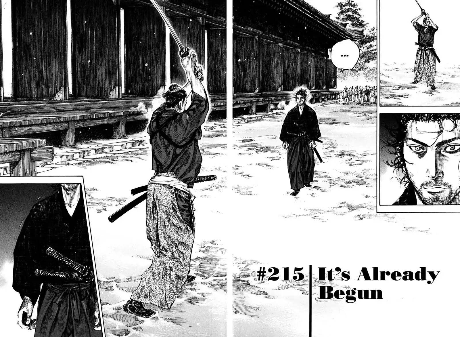 Vagabond manga, chapter 215, page 2 of 22
