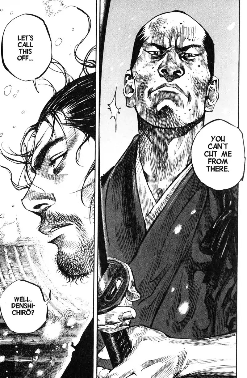 Vagabond manga, chapter 216, page 12 of 28