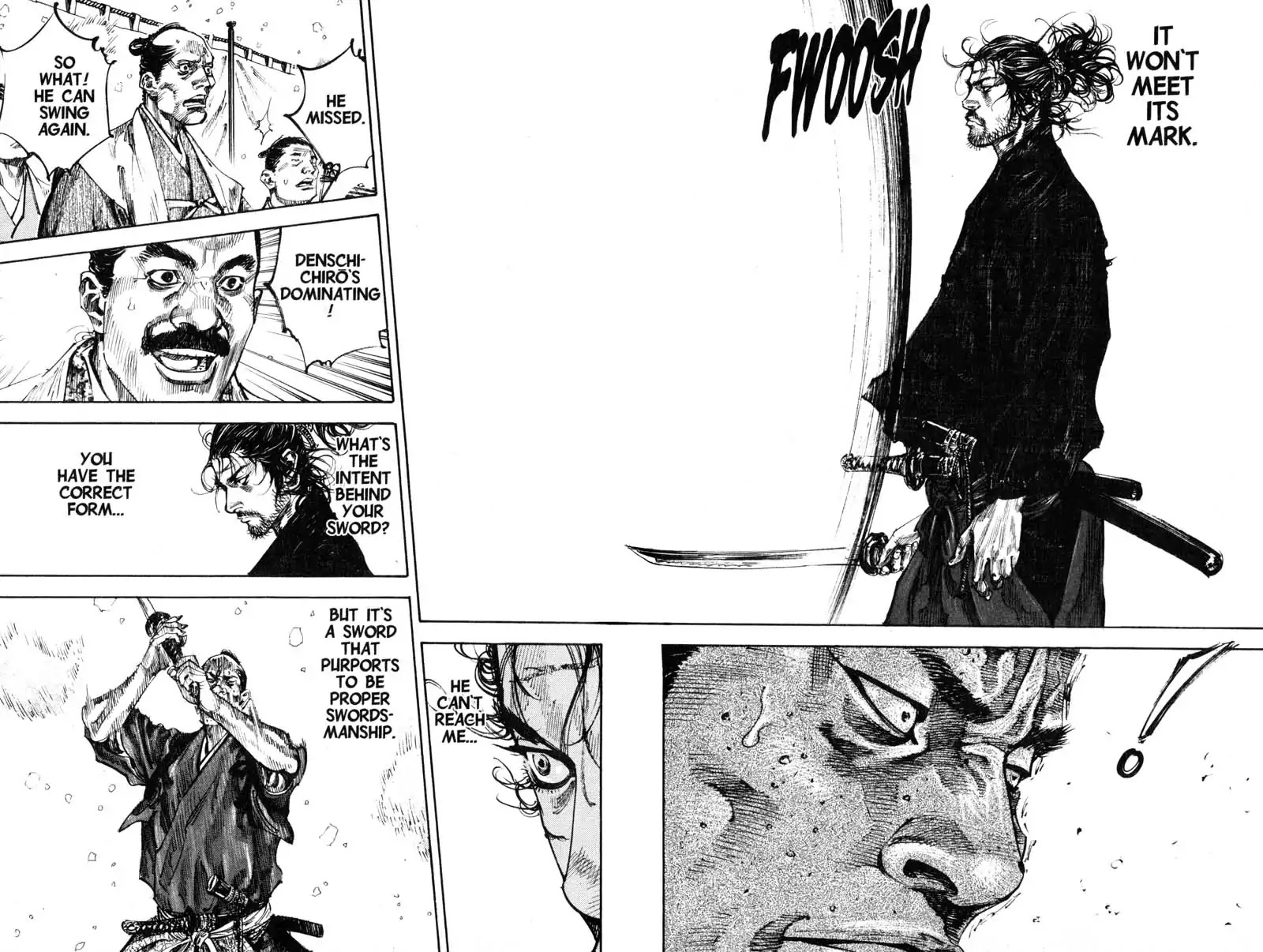 Vagabond manga, chapter 216, page 15 of 28