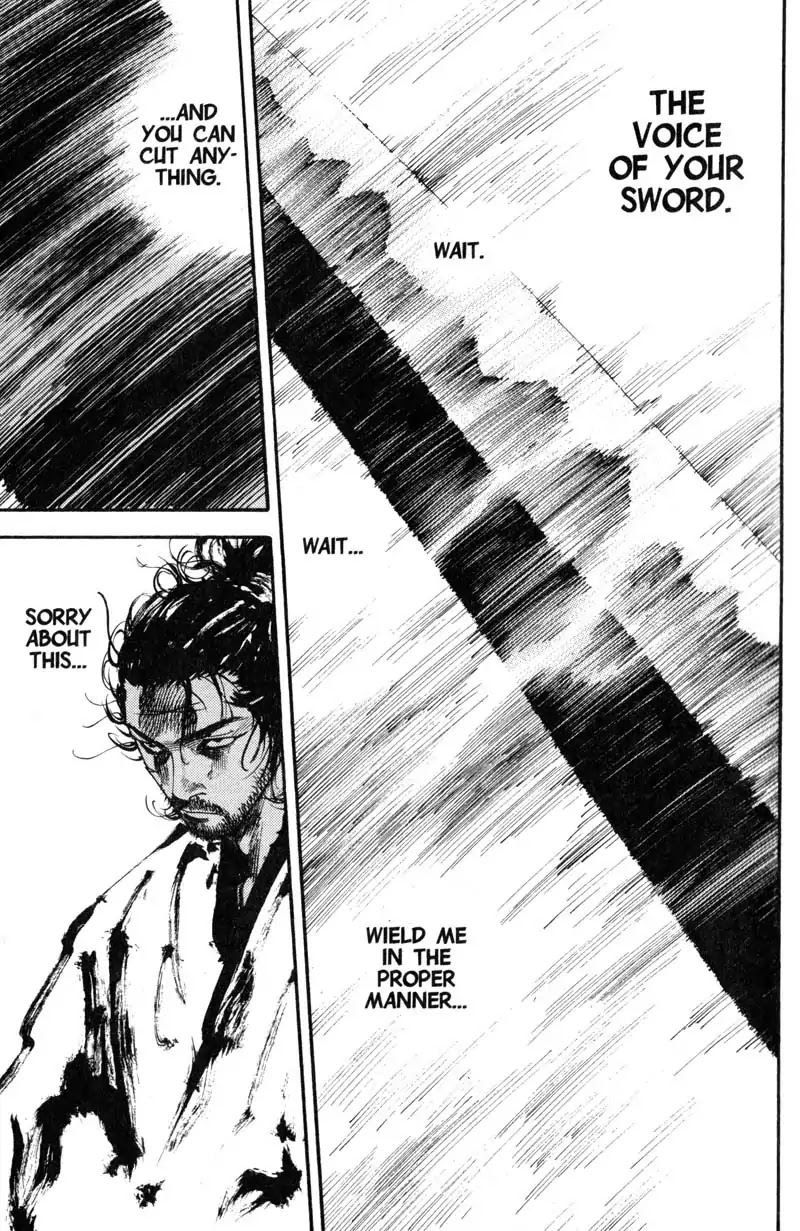 Vagabond manga, chapter 216, page 19 of 28