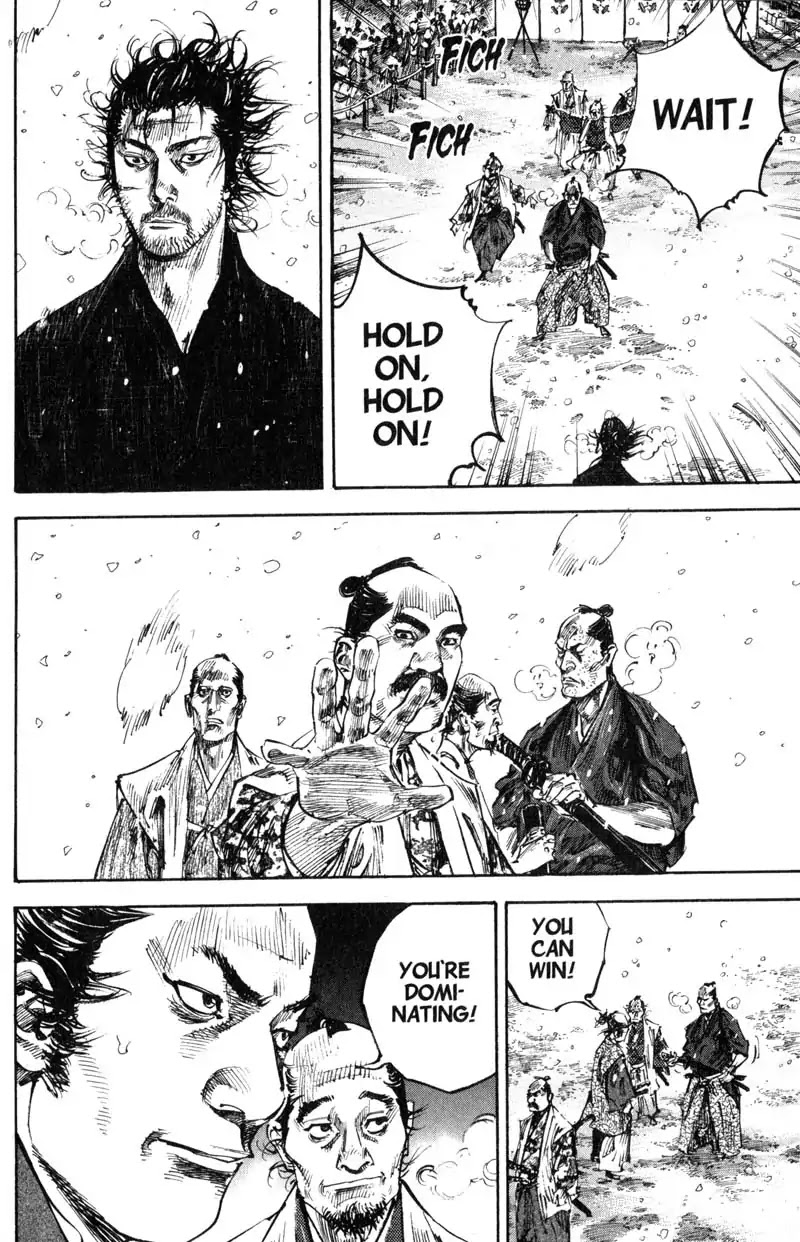 Vagabond manga, chapter 216, page 22 of 28