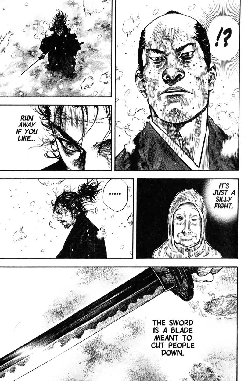 Vagabond manga, chapter 216, page 23 of 28