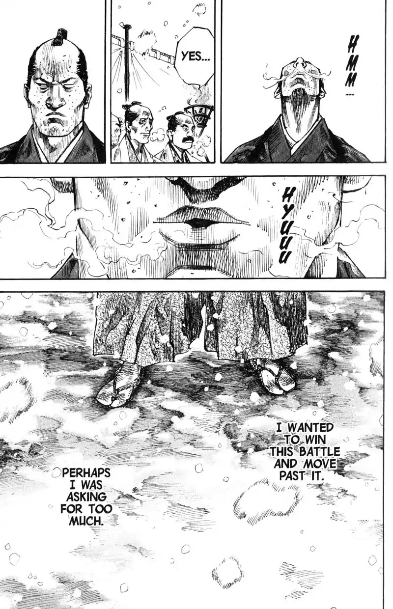 Vagabond manga, chapter 216, page 25 of 28