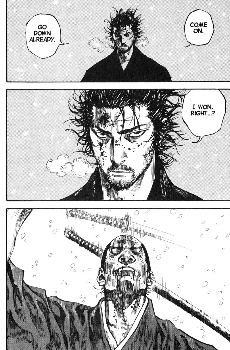 Vagabond manga, chapter 218, page 13 of 25