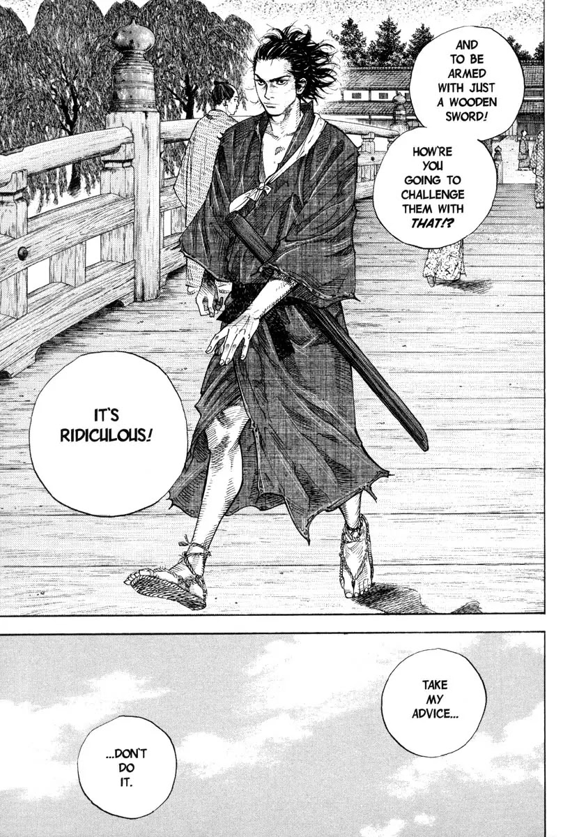 Vagabond manga, chapter 22, page 16 of 21