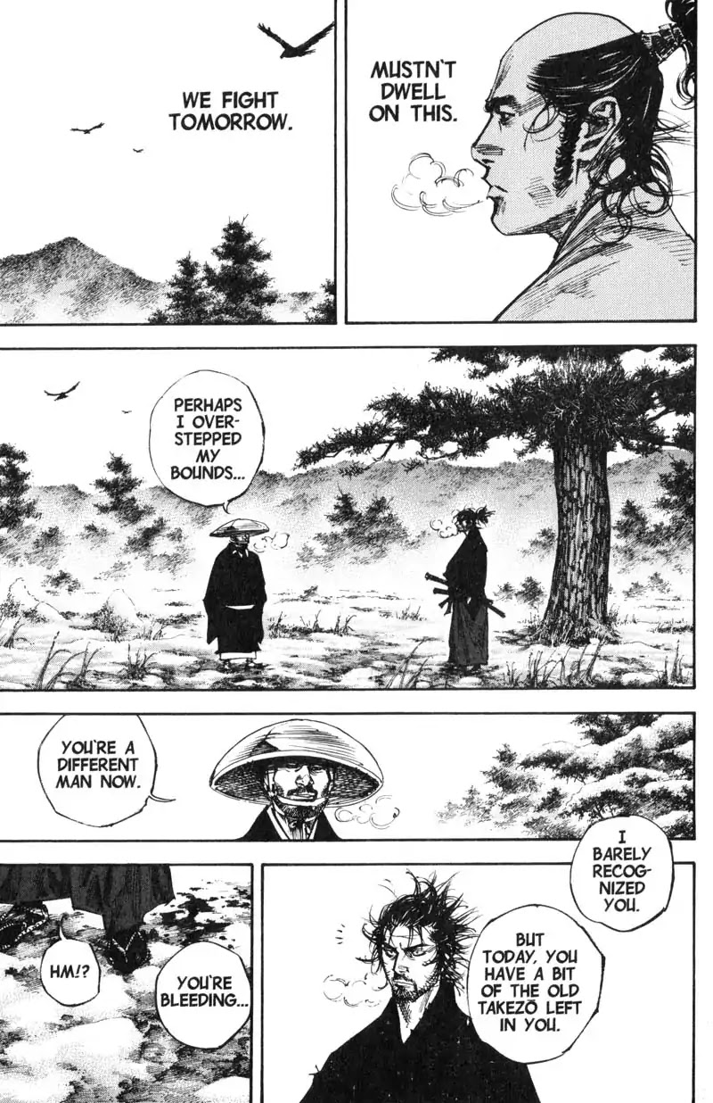 Vagabond manga, chapter 224, page 12 of 22
