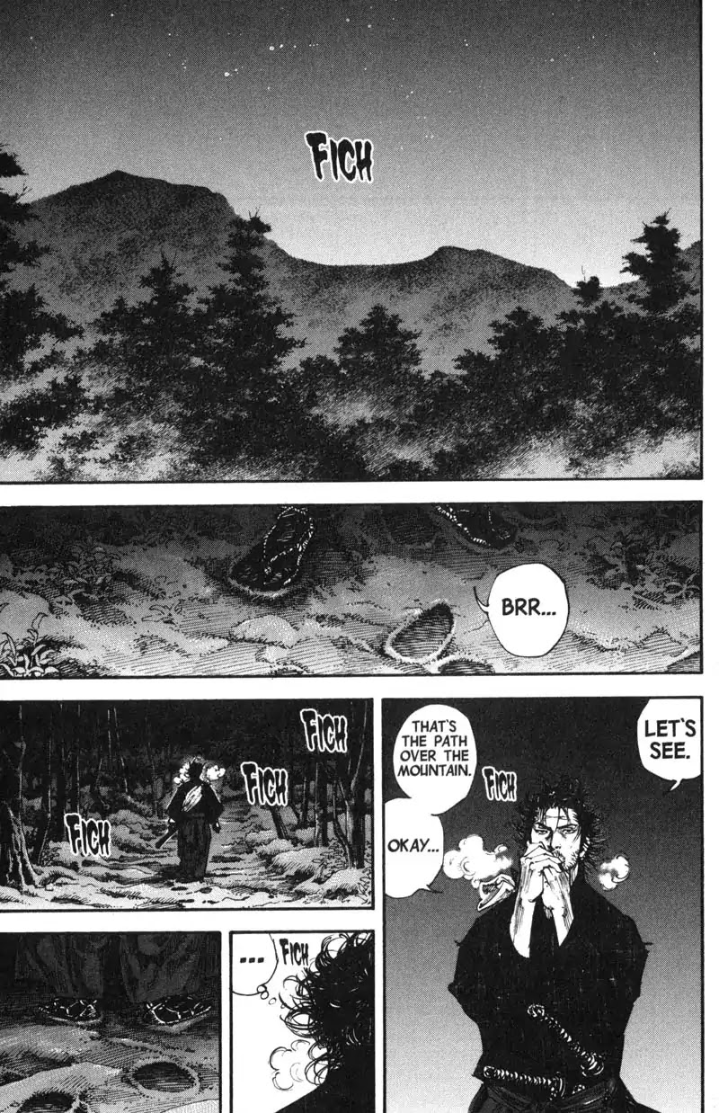 Vagabond manga, chapter 224, page 18 of 22