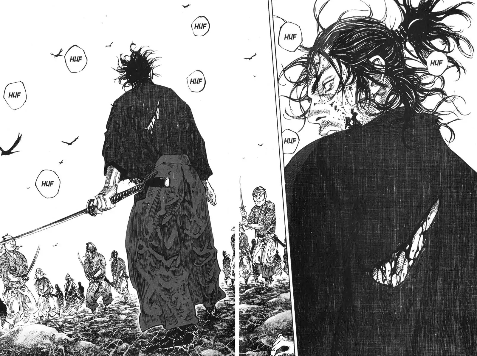 Vagabond manga, chapter 231, page 16 of 19