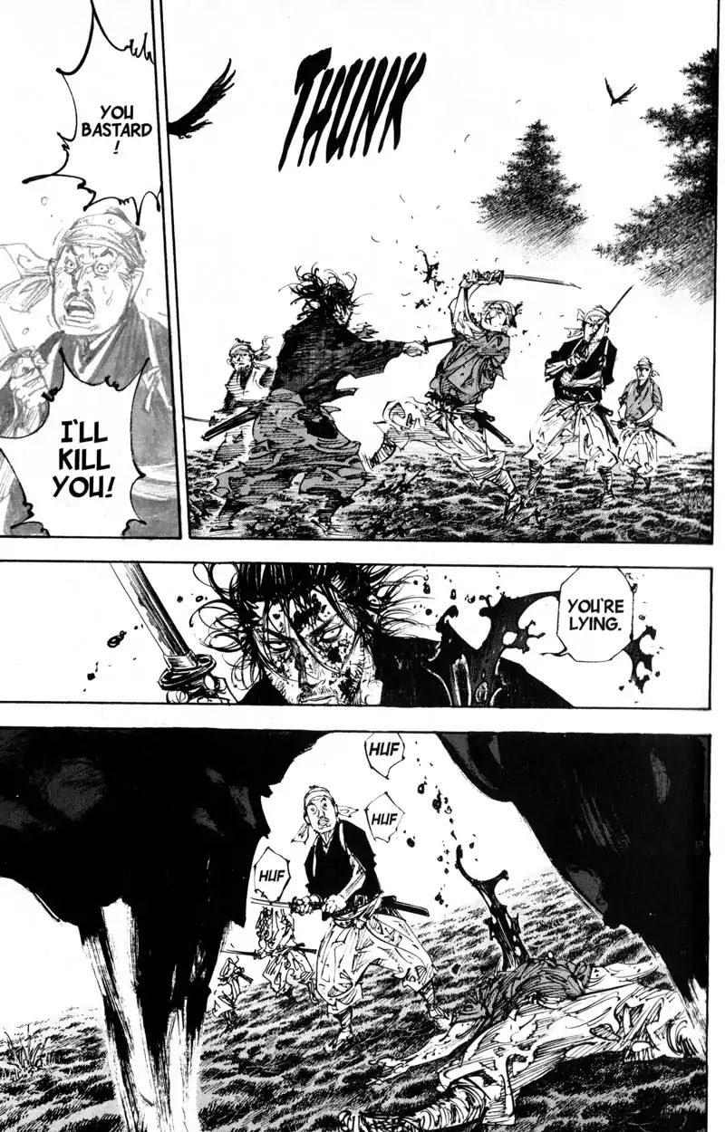 Vagabond manga, chapter 234, page 18 of 23