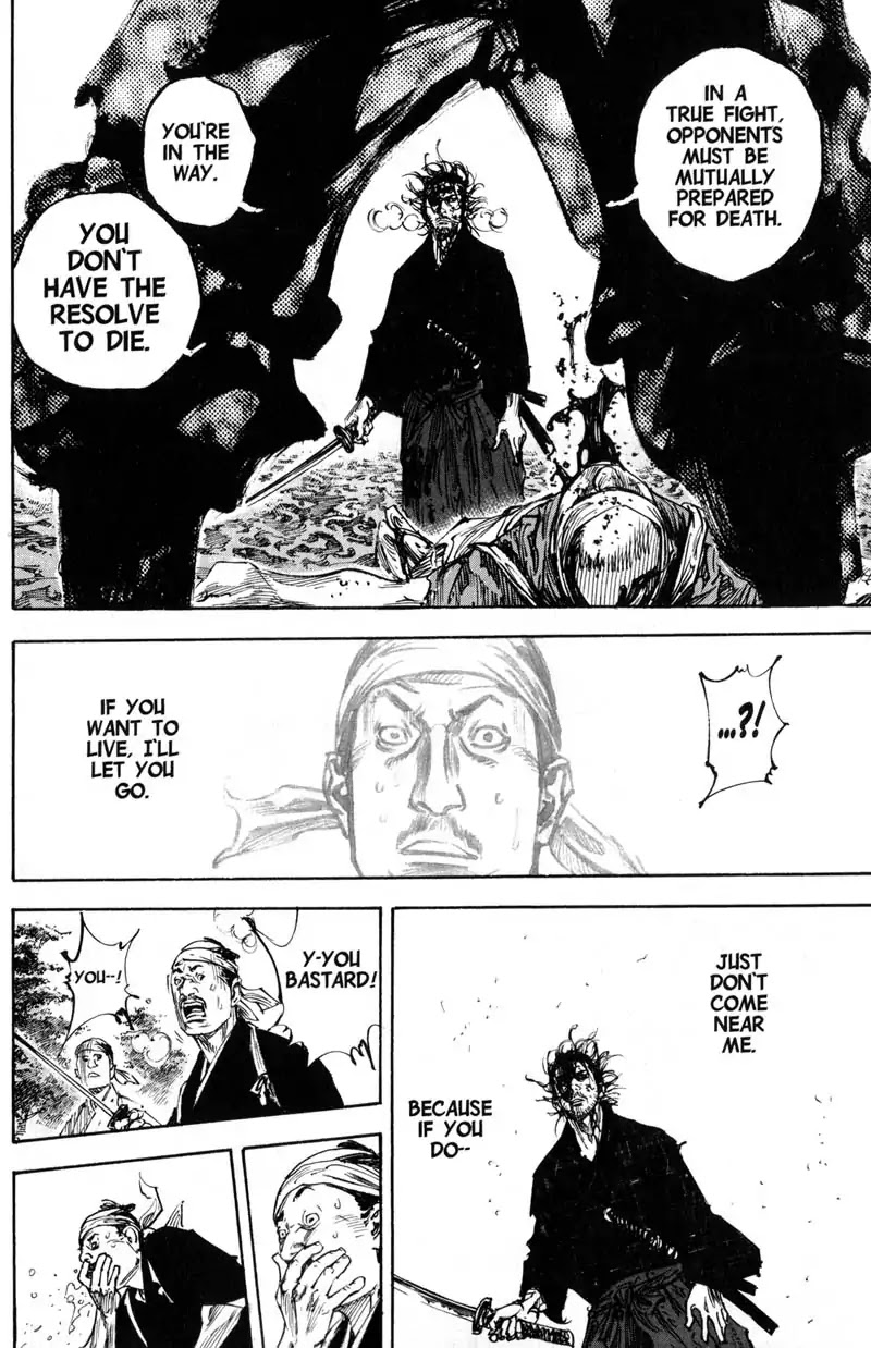 Vagabond manga, chapter 234, page 19 of 23