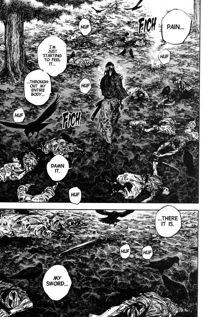 Vagabond manga, chapter 240, page 1 of 19