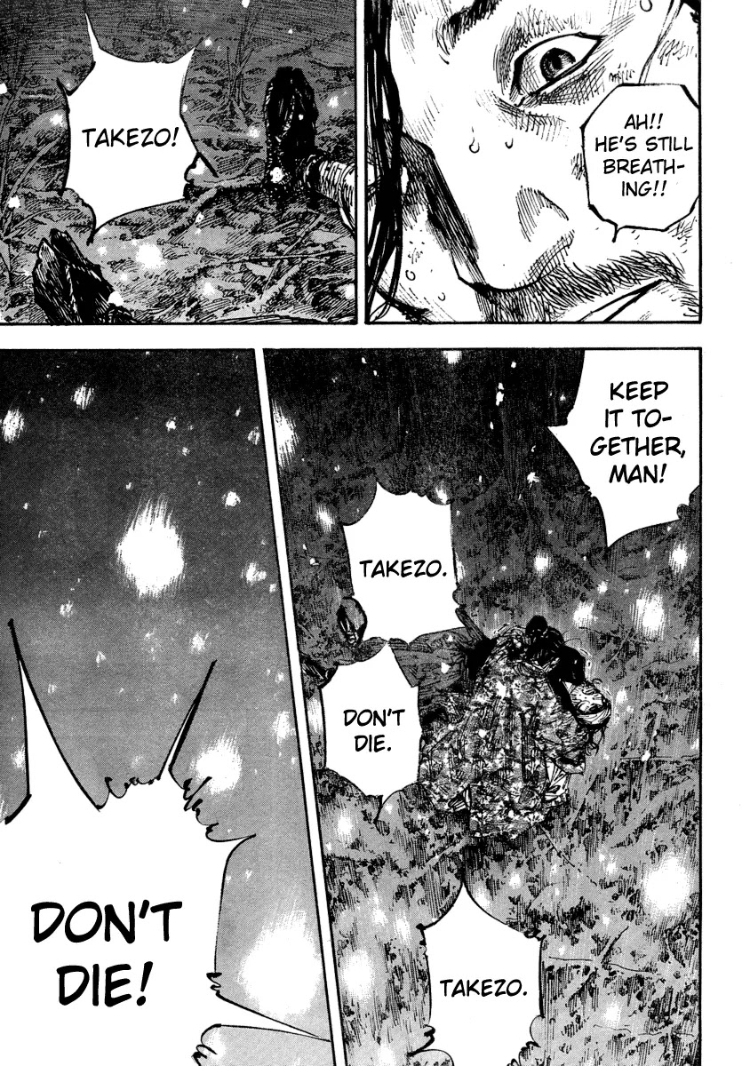Vagabond manga, chapter 244, page 17 of 22