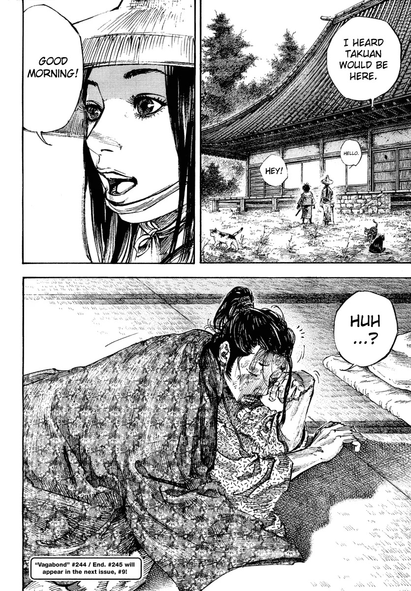 Vagabond manga, chapter 244, page 21 of 22