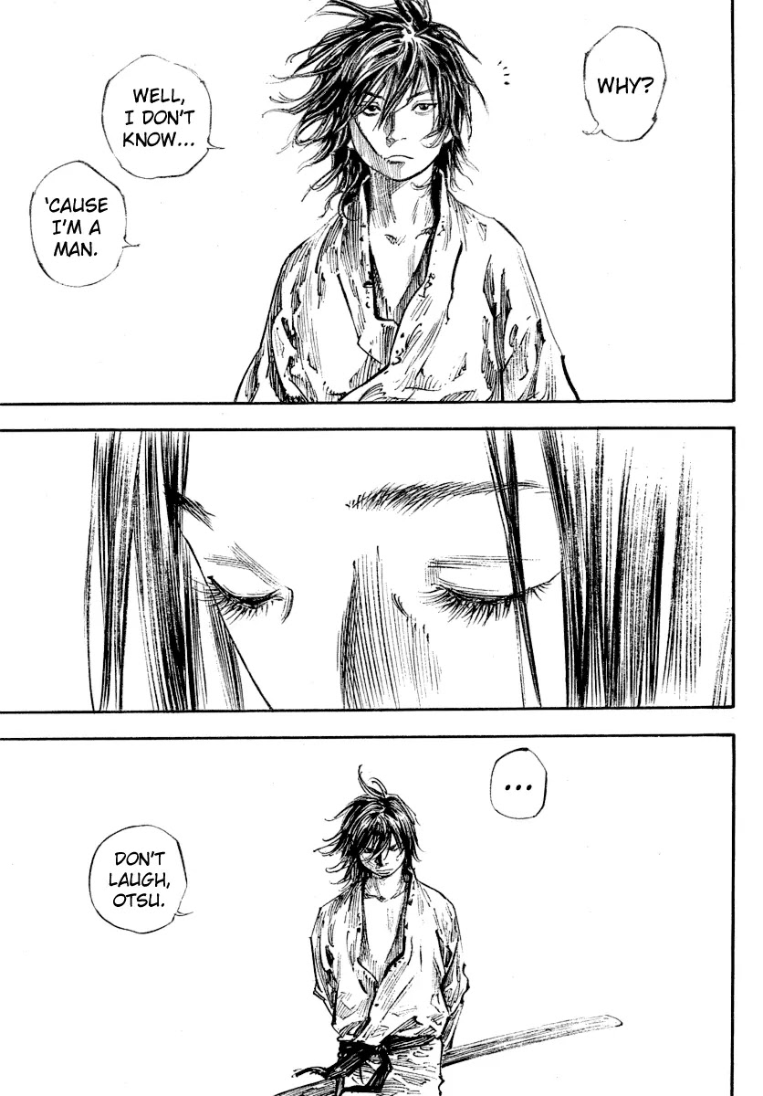 Vagabond manga, chapter 245, page 12 of 16