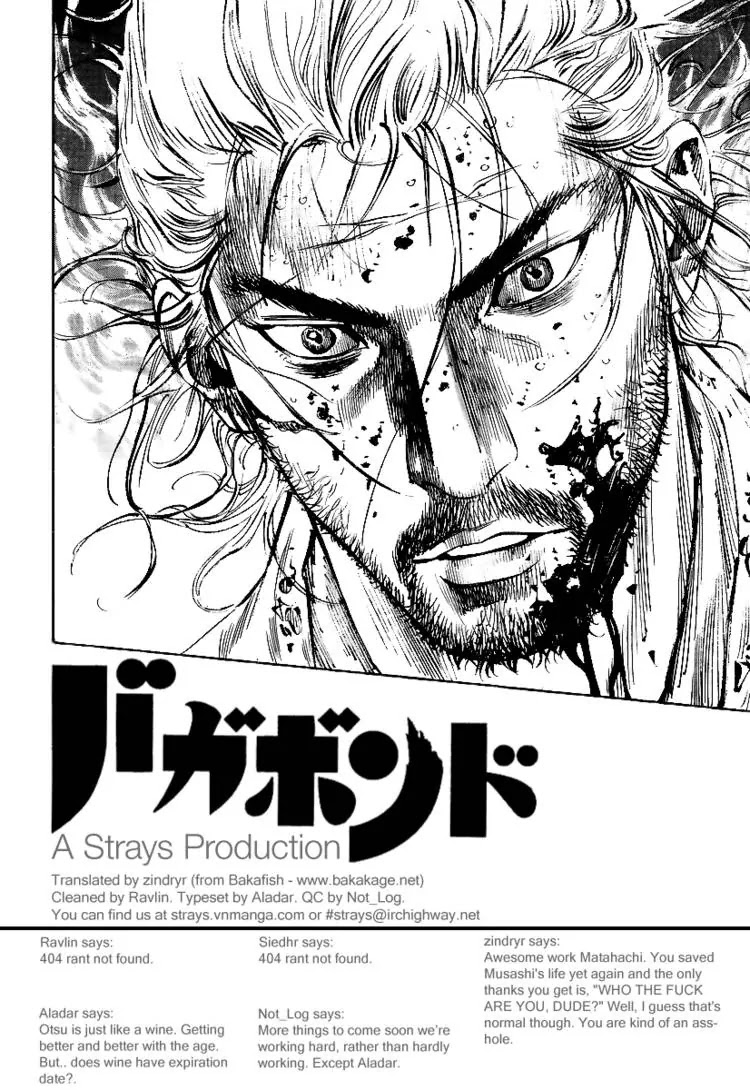 Vagabond manga, chapter 245, page 16 of 16