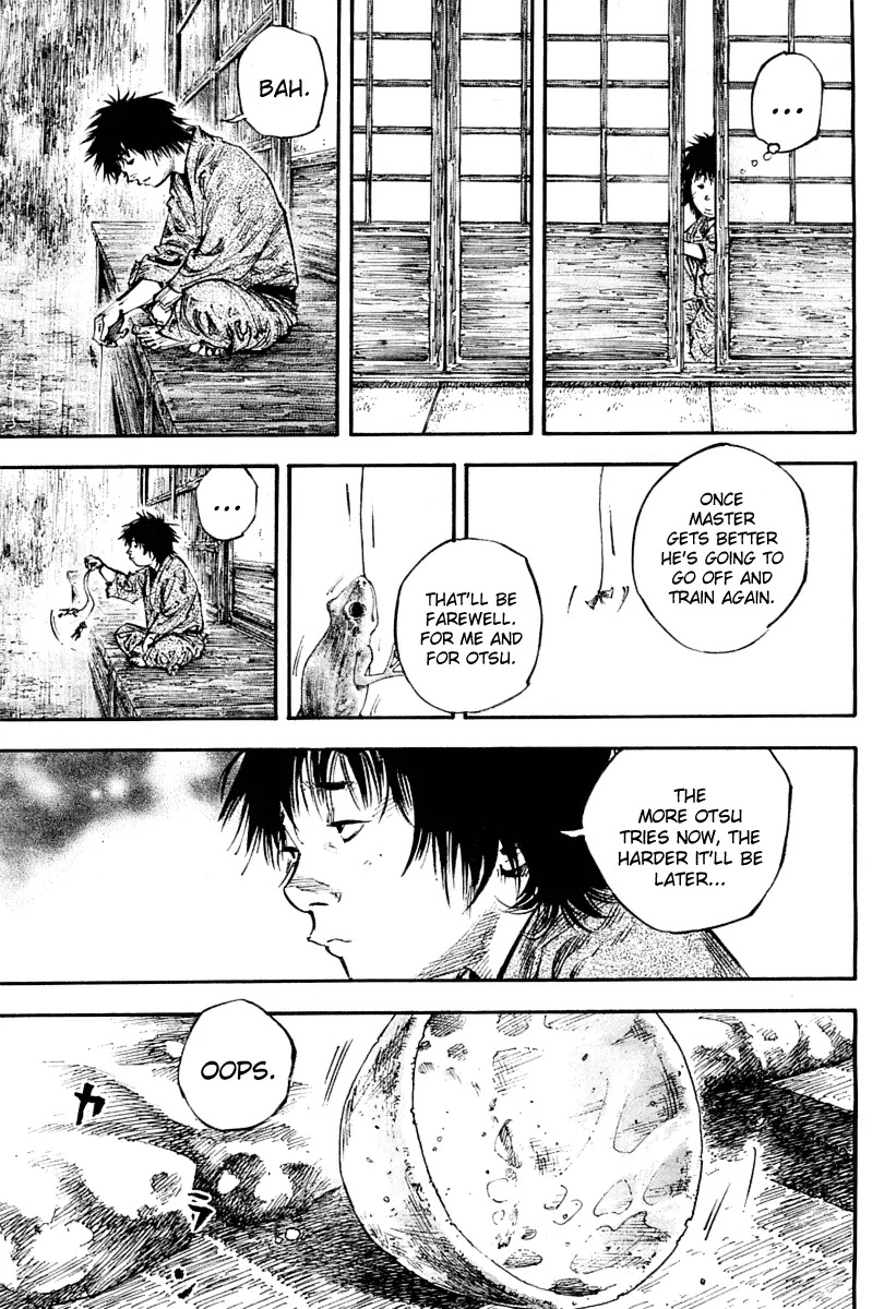 Vagabond manga, chapter 249, page 17 of 21