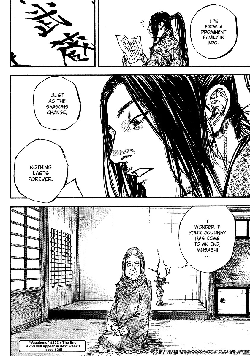Vagabond Chapter 252 page 22 - Chapter 252 : An Unprisoned Musashi