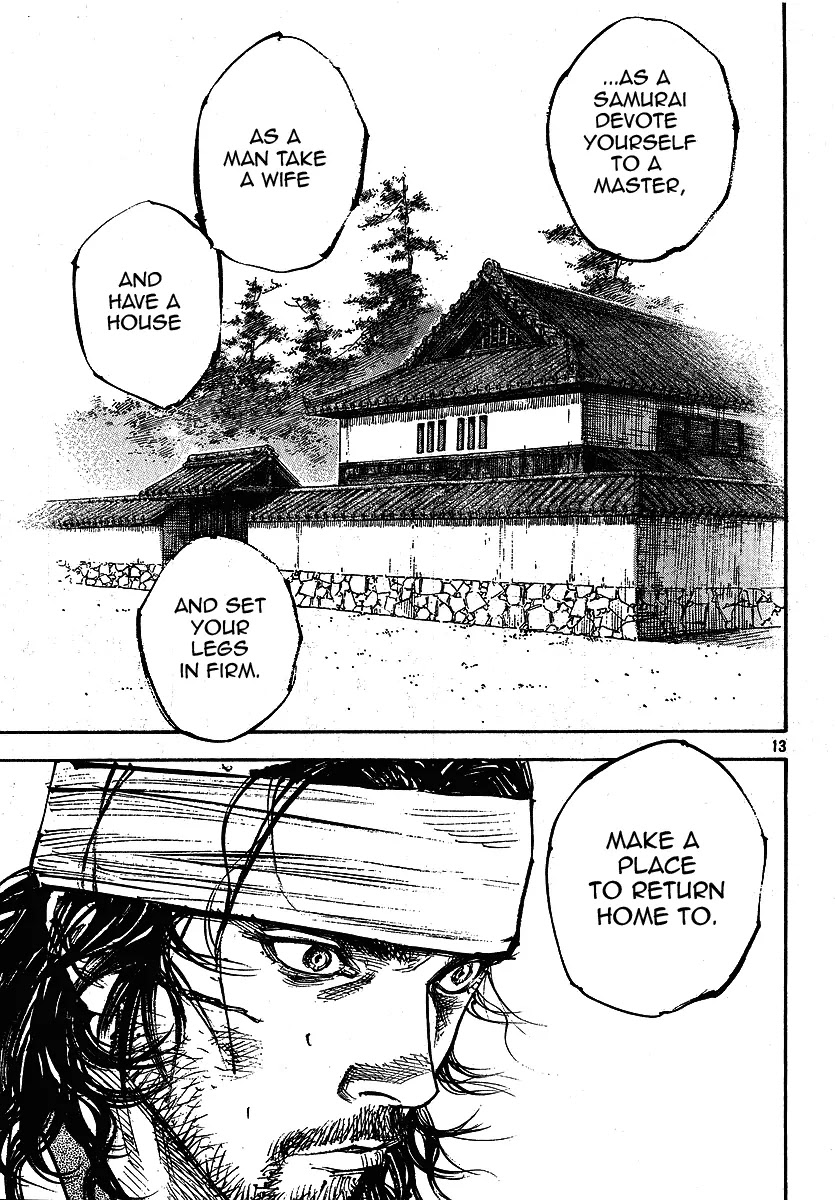 Vagabond manga, chapter 254, page 13 of 21