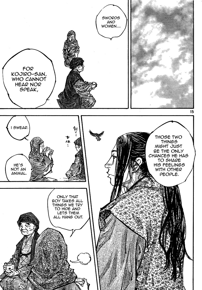 Vagabond manga, chapter 254, page 15 of 21