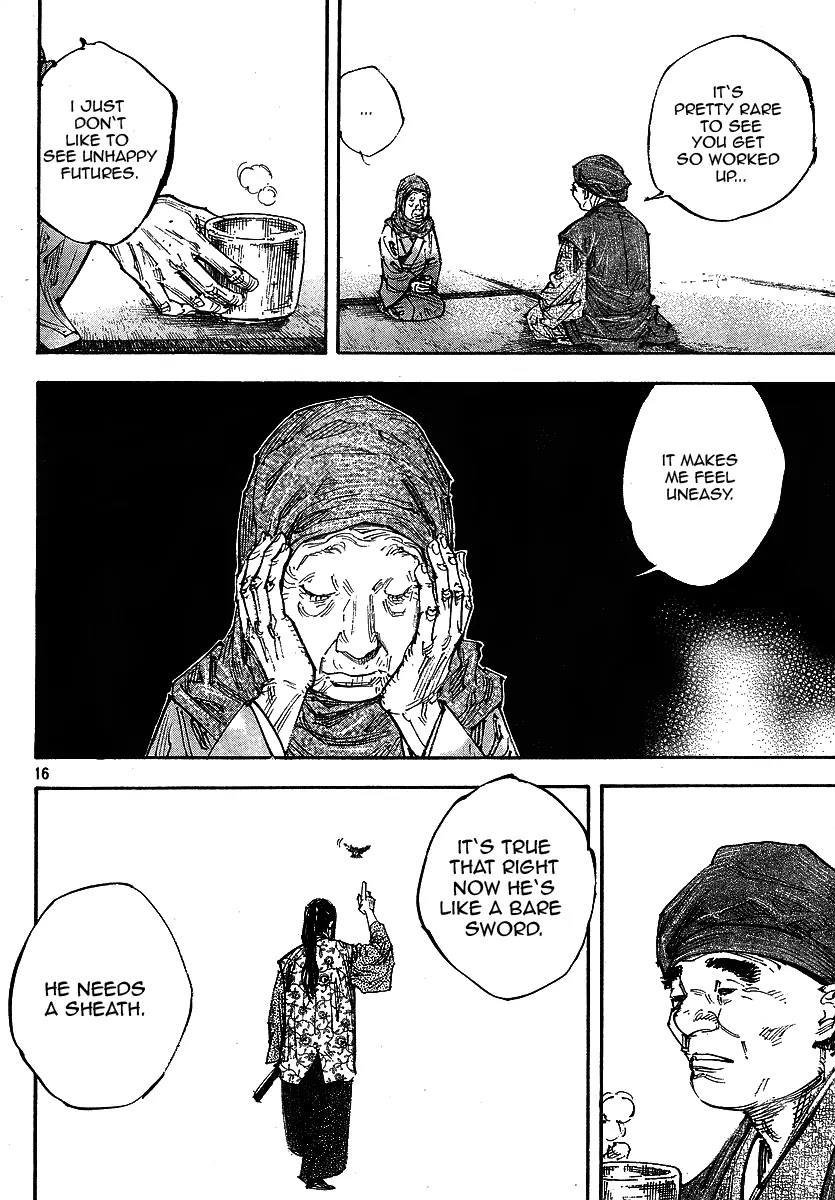 Vagabond manga, chapter 254, page 16 of 21