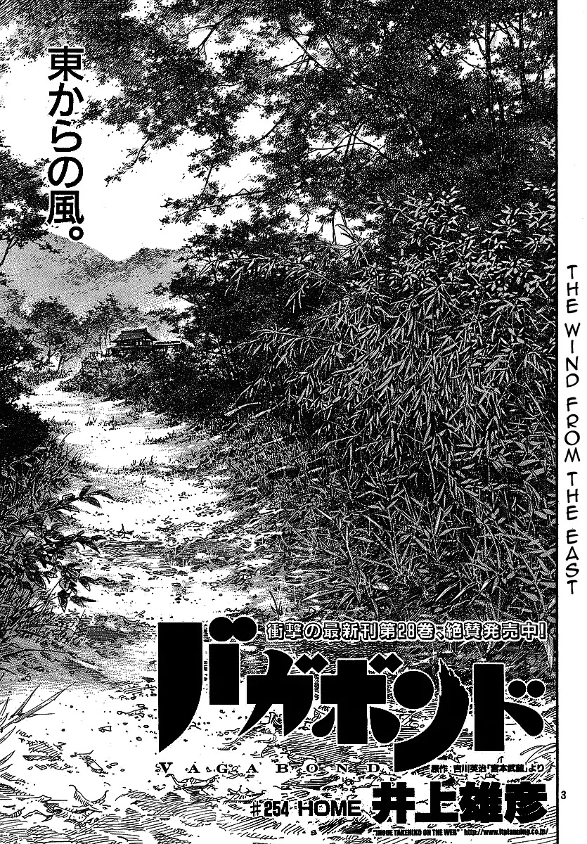 Vagabond manga, chapter 254, page 3 of 21