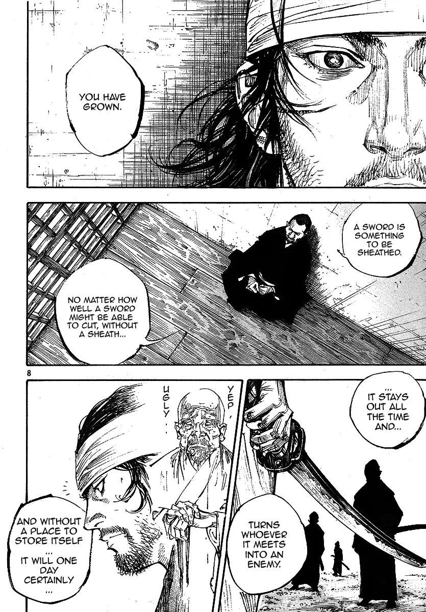 Vagabond manga, chapter 254, page 8 of 21