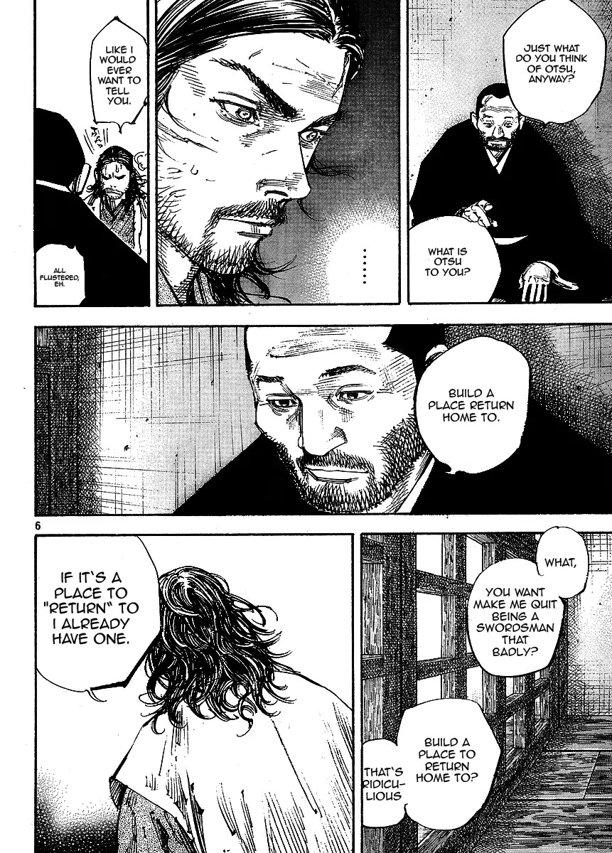 Vagabond manga, chapter 256, page 6 of 20