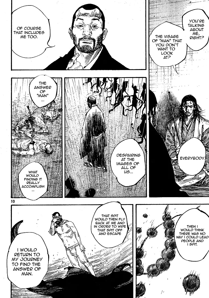 Vagabond manga, chapter 257, page 10 of 19