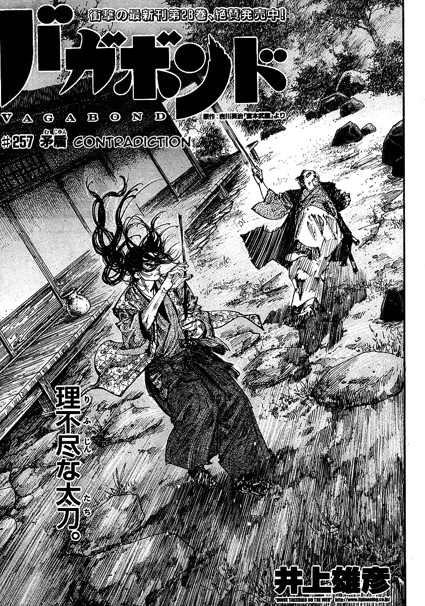Vagabond manga, chapter 257, page 3 of 19