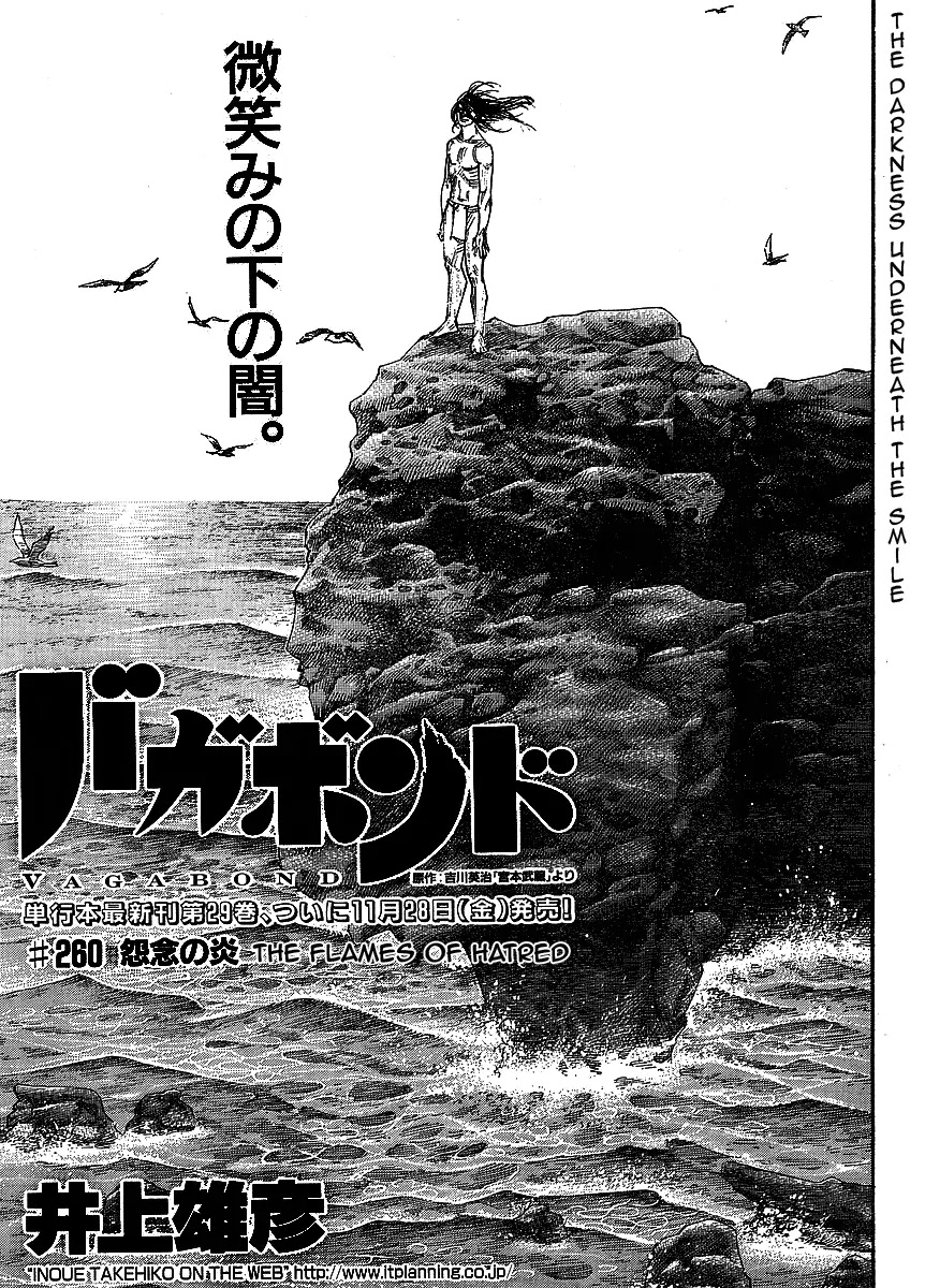 Vagabond Chapter 260 page 1 - Chapter 260: The Flames of Hatred