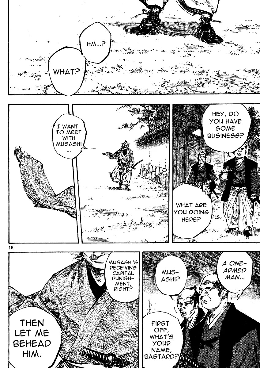 Vagabond manga, chapter 264, page 15 of 20