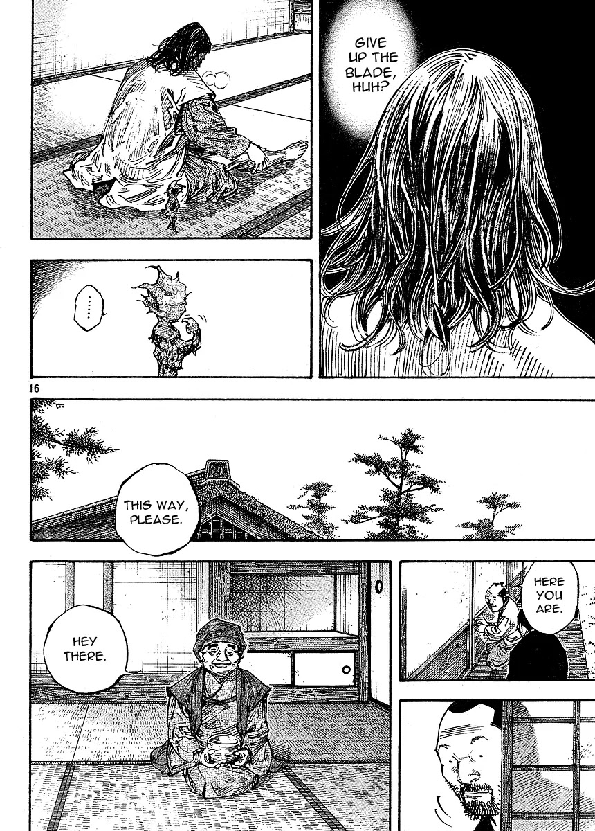 Vagabond manga, chapter 265, page 15 of 20