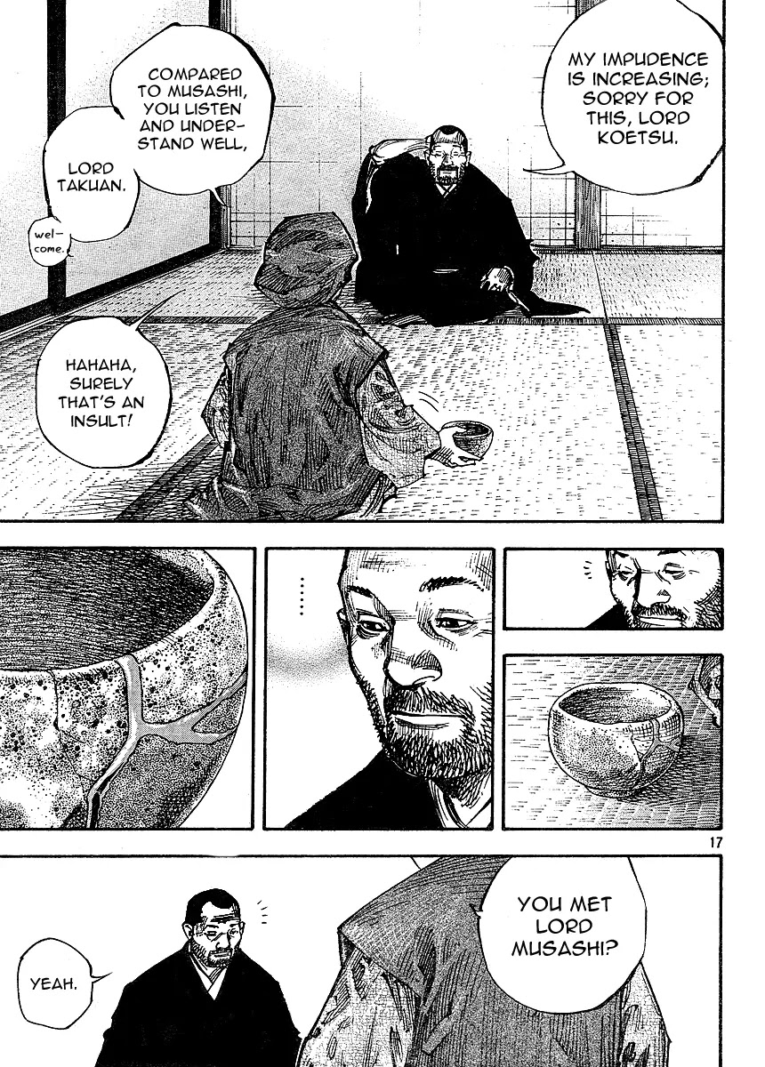 Vagabond manga, chapter 265, page 16 of 20