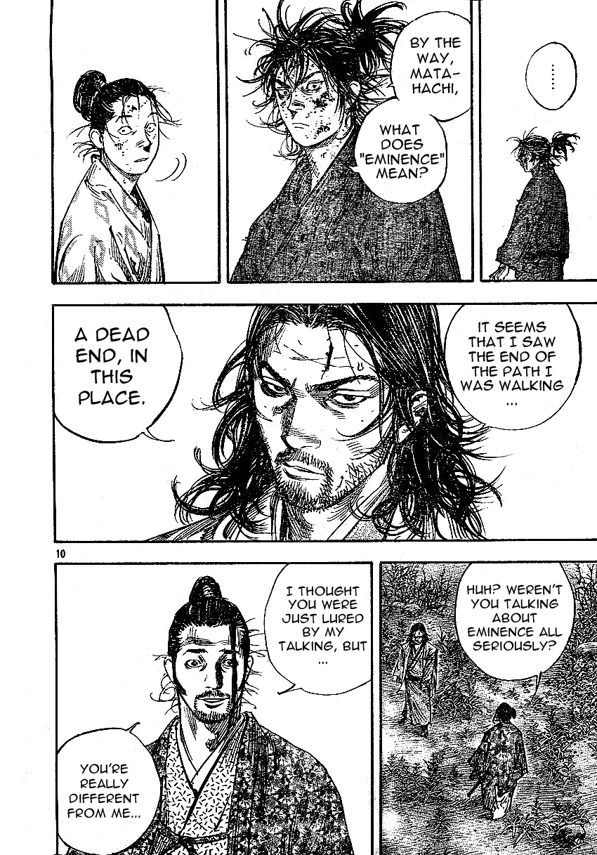Vagabond manga, chapter 267, page 10 of 21