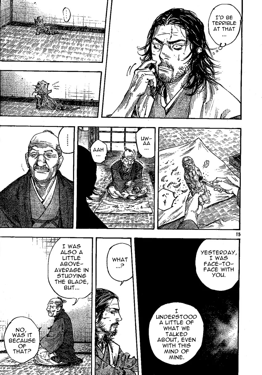 Vagabond manga, chapter 267, page 15 of 21