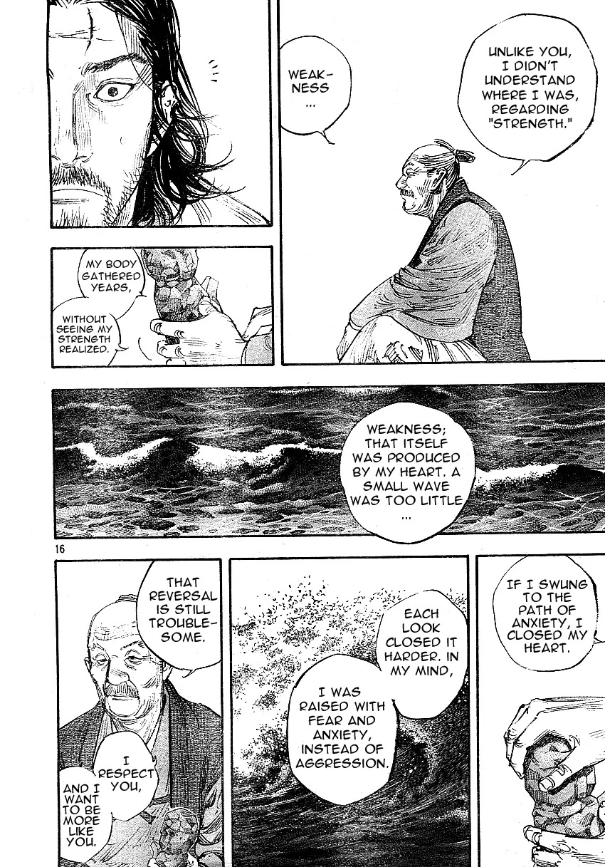 Vagabond manga, chapter 267, page 16 of 21