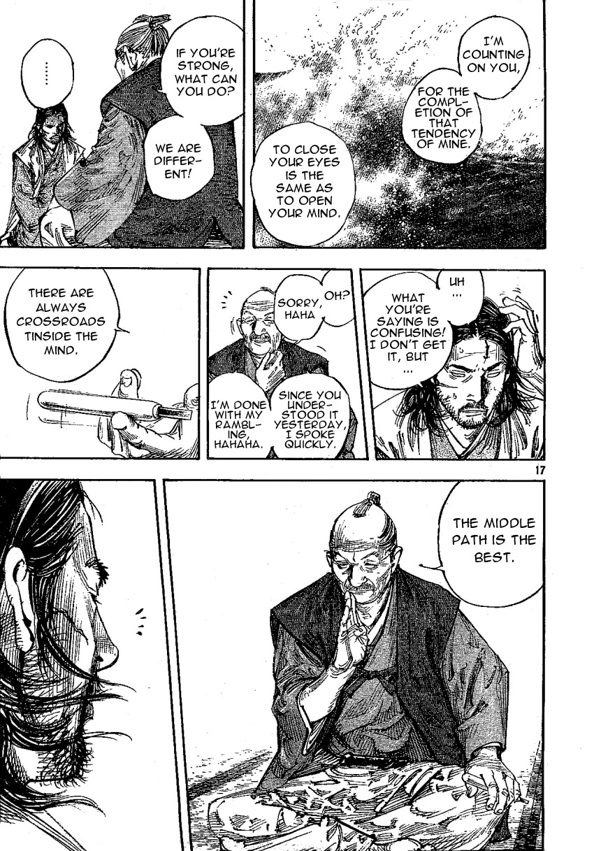 Vagabond manga, chapter 267, page 17 of 21