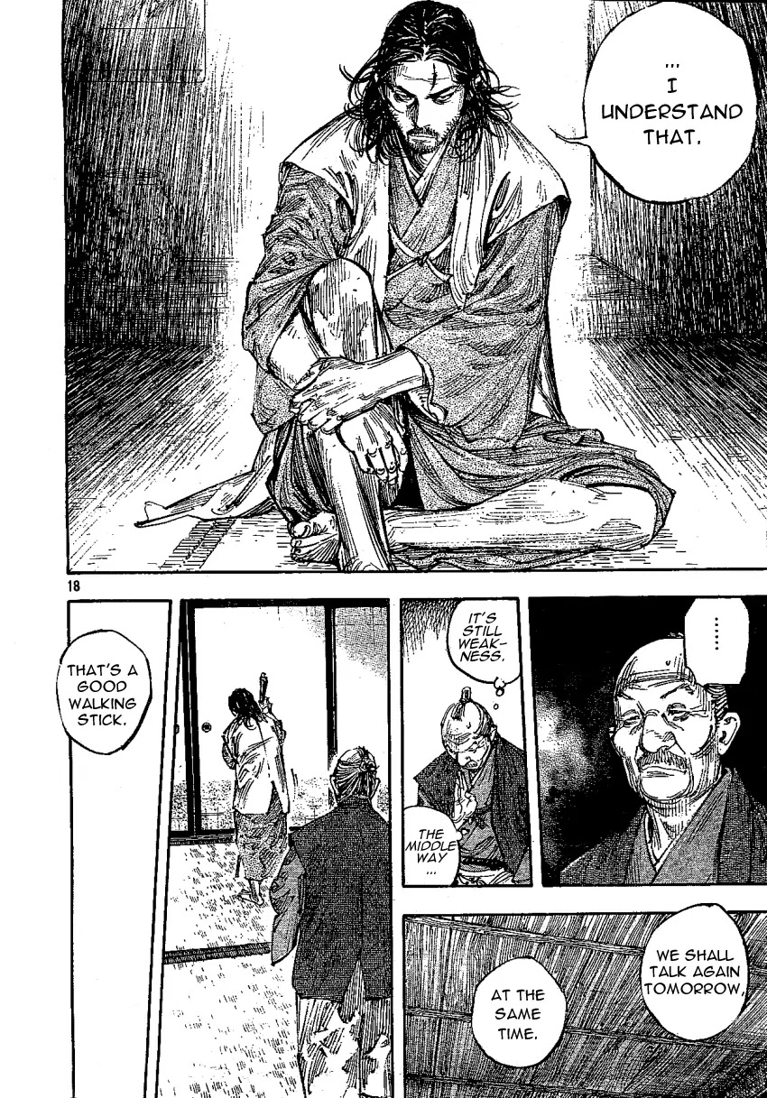 Vagabond manga, chapter 267, page 18 of 21