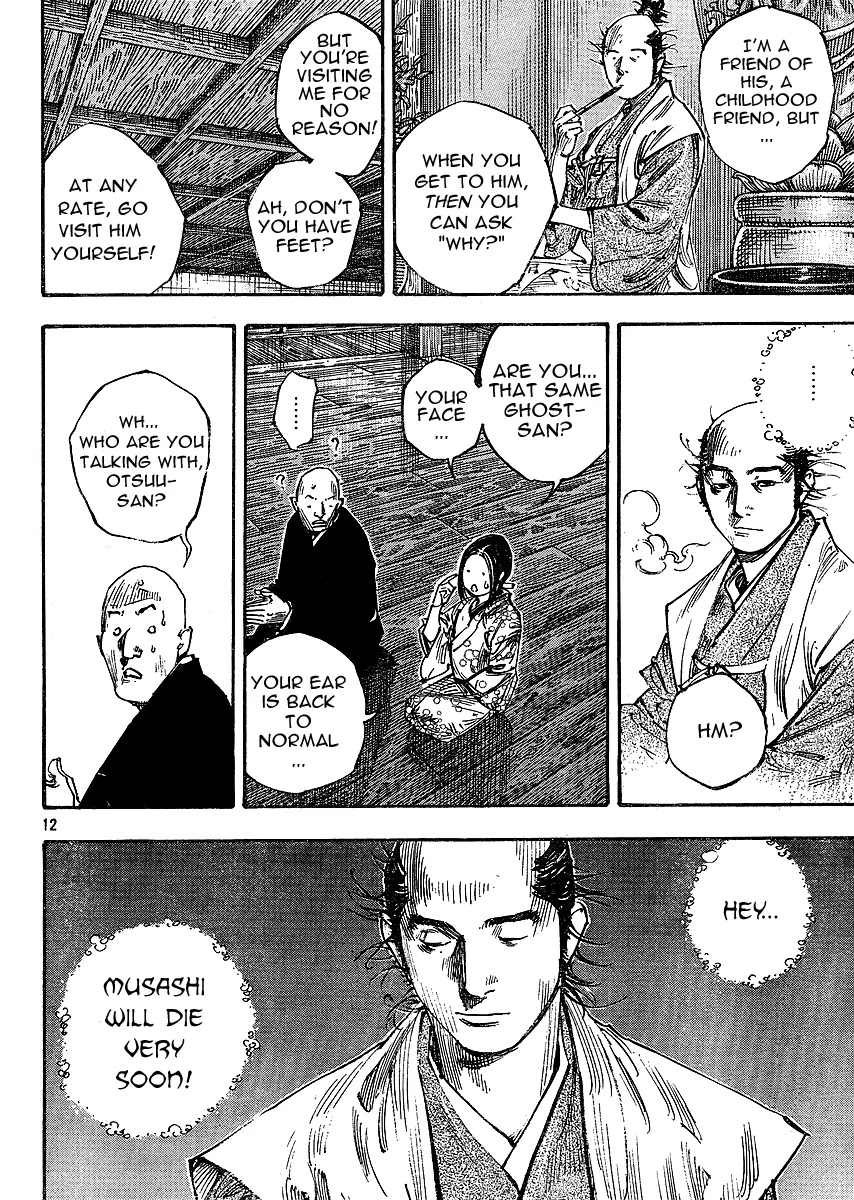 Vagabond manga, chapter 268, page 12 of 20