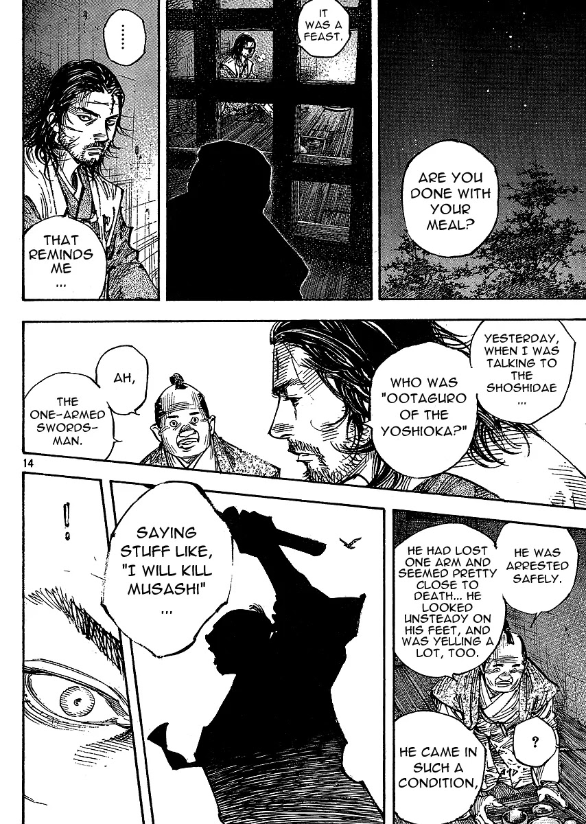 Vagabond manga, chapter 268, page 14 of 20