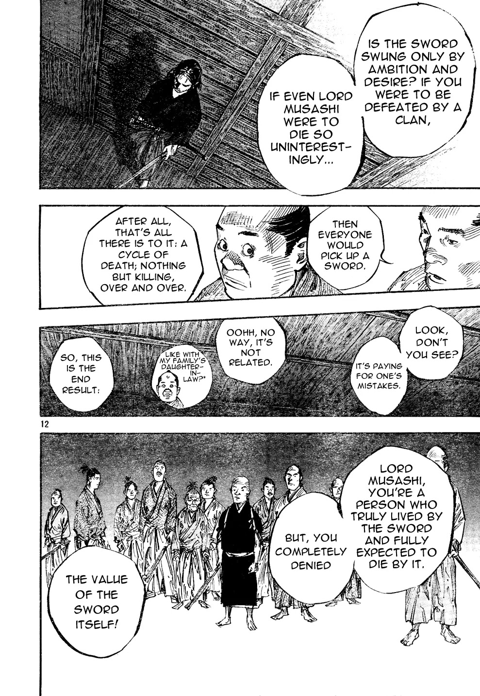 Vagabond manga, chapter 269, page 10 of 19