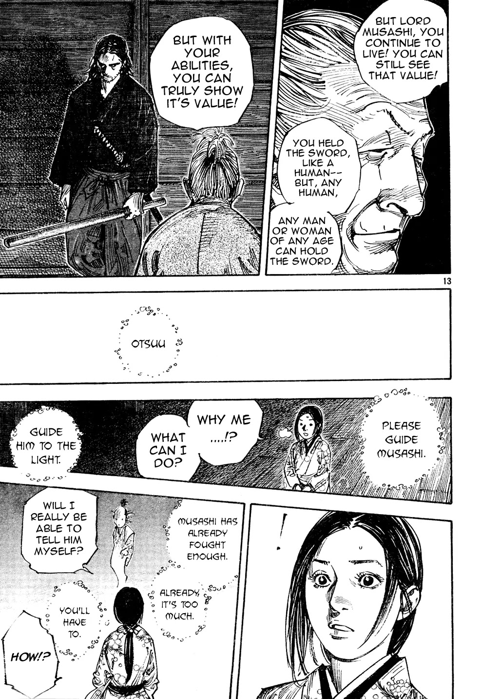 Vagabond manga, chapter 269, page 11 of 19
