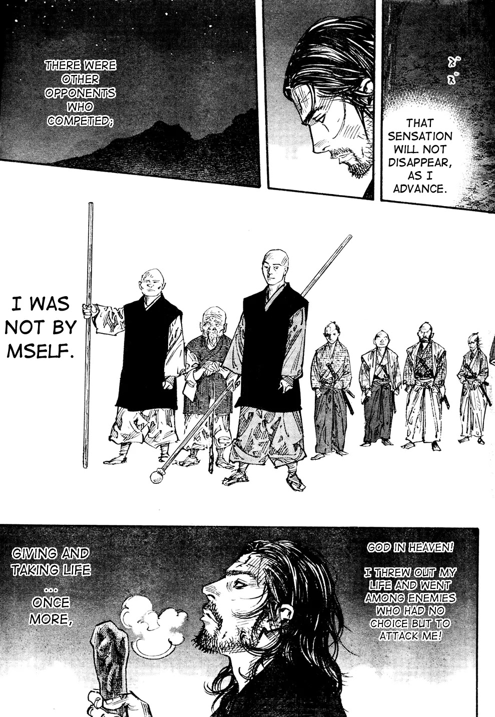 Vagabond manga, chapter 269, page 17 of 19