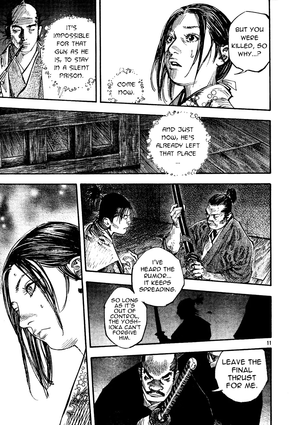 Vagabond manga, chapter 269, page 9 of 19