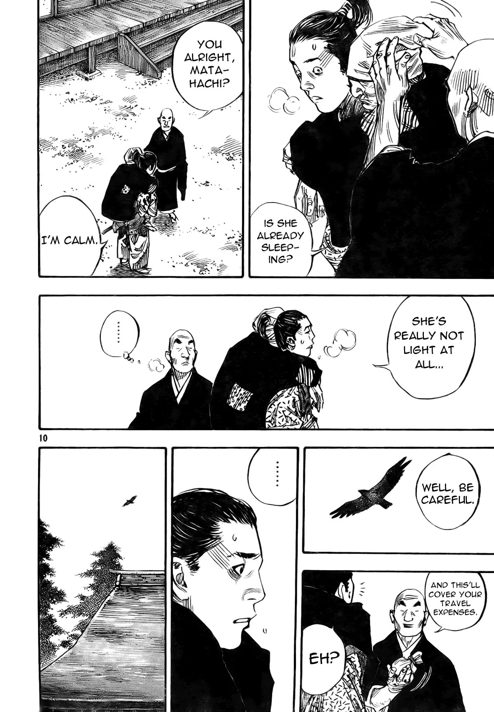 Vagabond manga, chapter 272, page 10 of 21