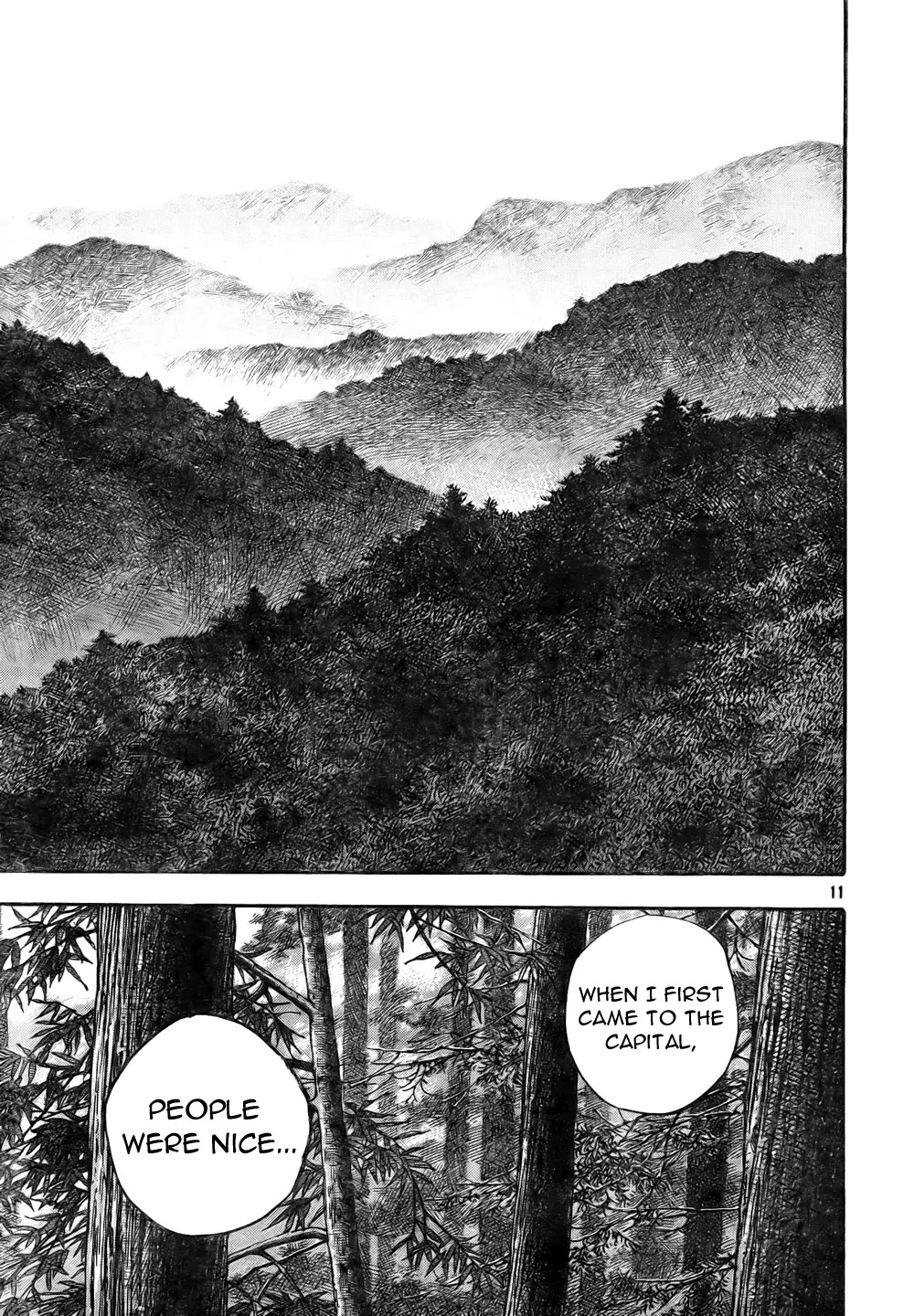 Vagabond manga, chapter 272, page 11 of 21