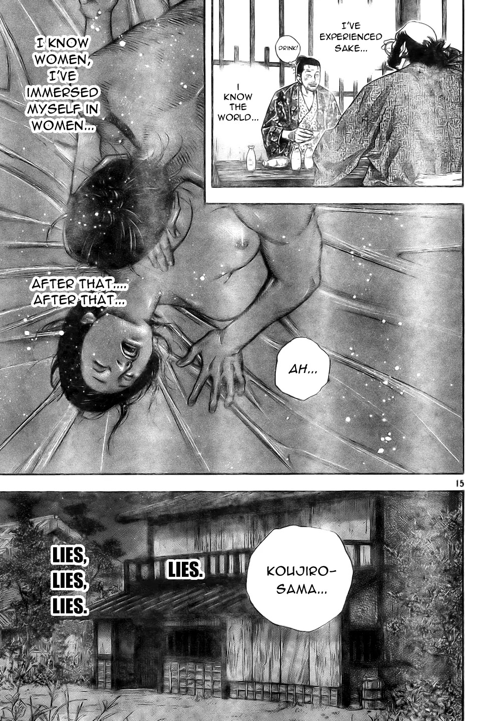 Vagabond manga, chapter 272, page 15 of 21
