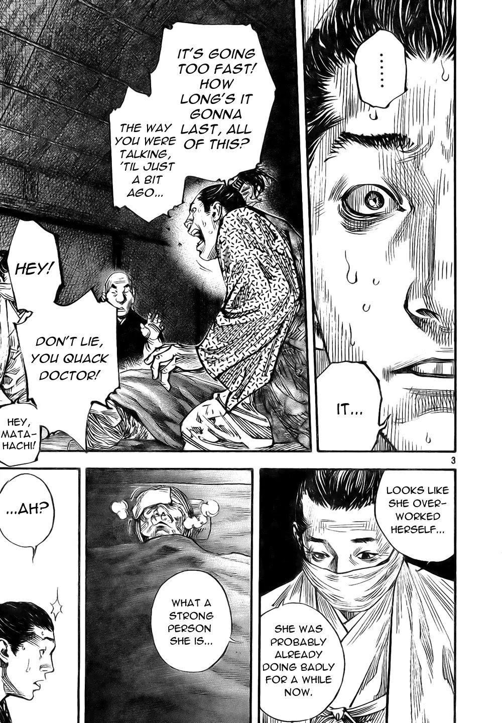 Vagabond manga, chapter 272, page 3 of 21