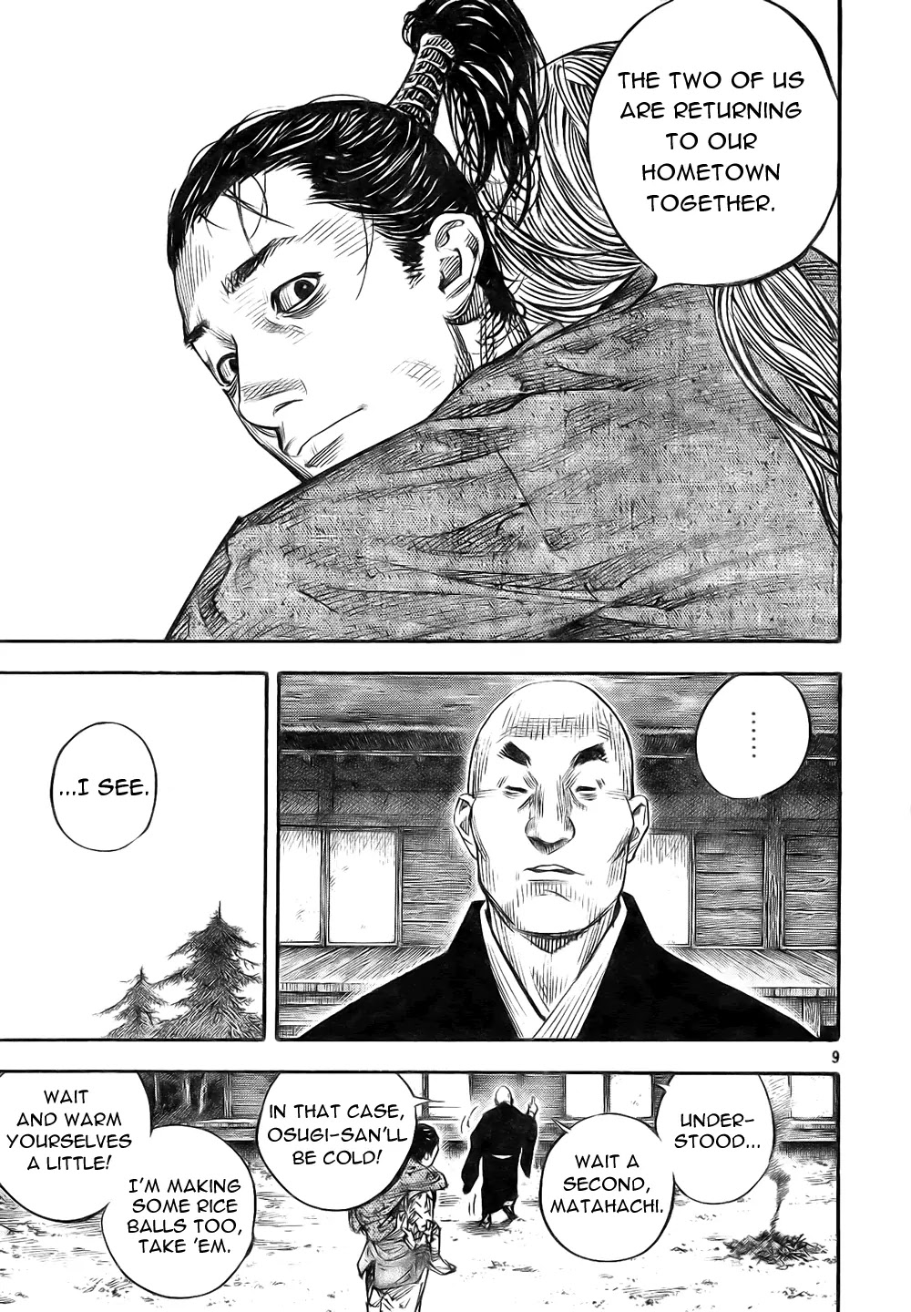 Vagabond manga, chapter 272, page 9 of 21